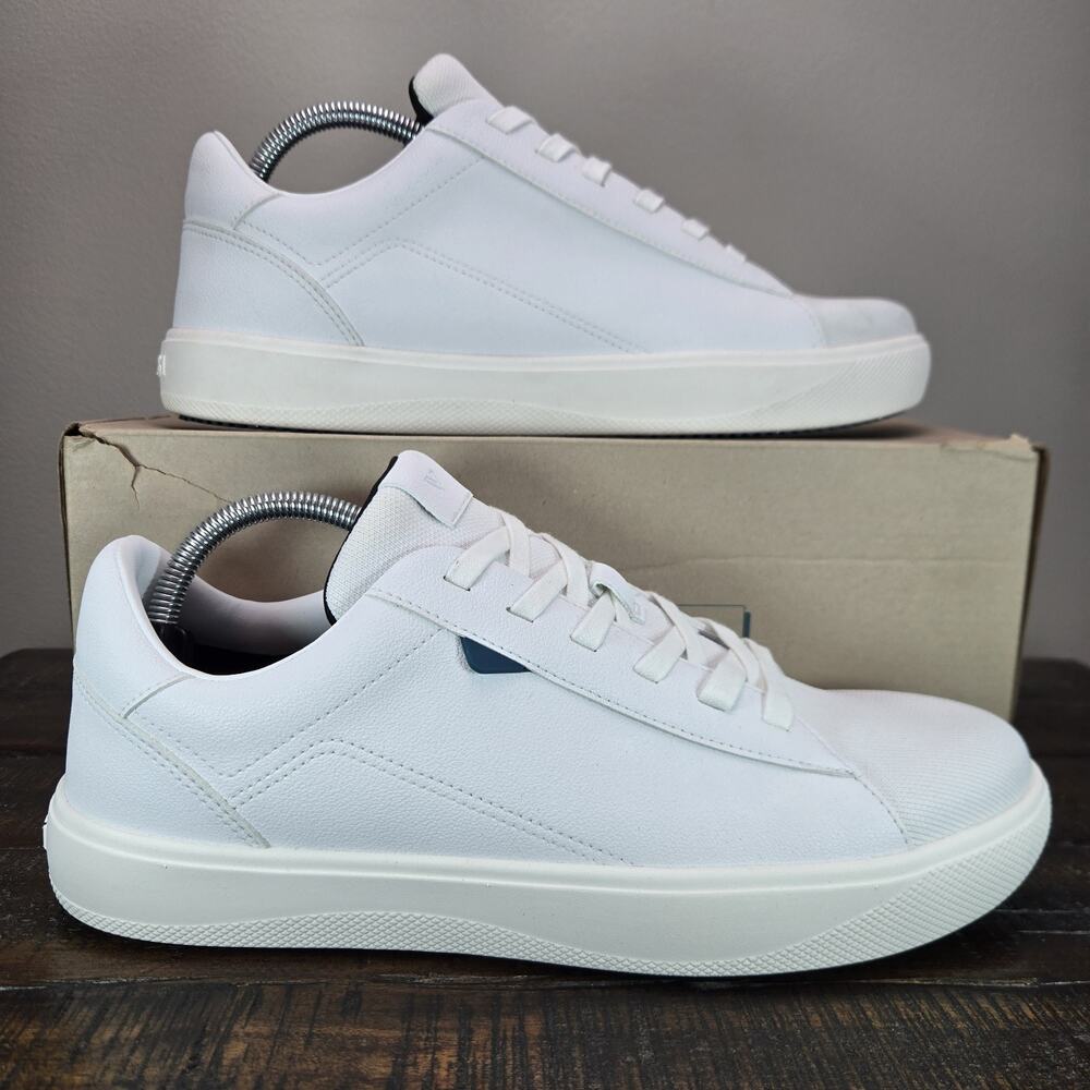 Vessi Soho Sneaker Mens Size 10 Waterproof Shoes Casual Ivory White